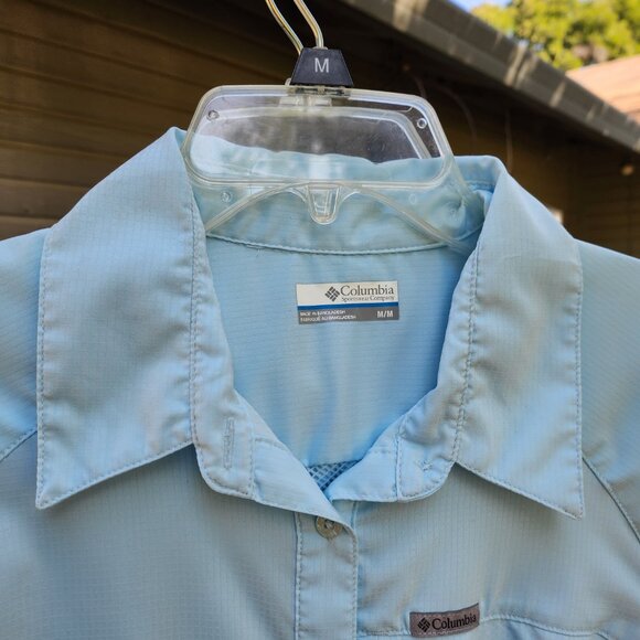 Columbia PFG Tamiami II Long-Sleeve Shirt for Ladies - Light Blue- M - Picture 3 of 7